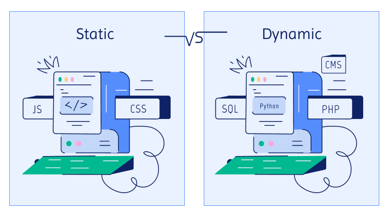 Difference Between Static And Dynamic Websites