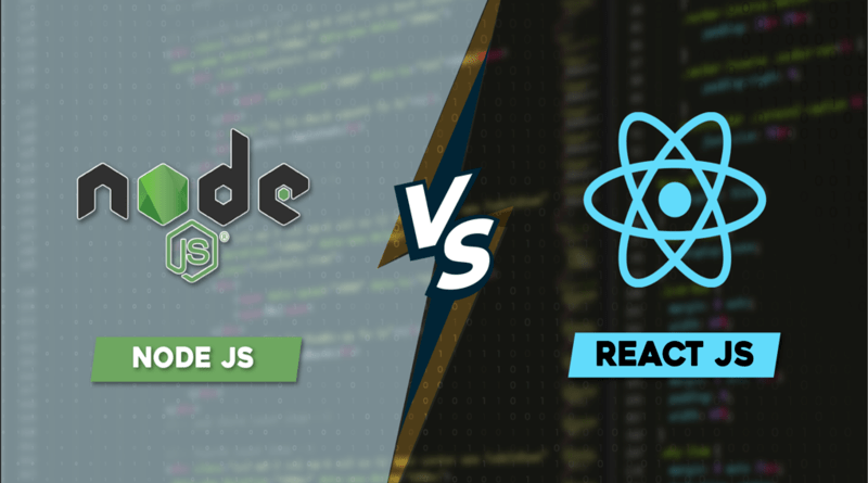 Node JS vs React JS