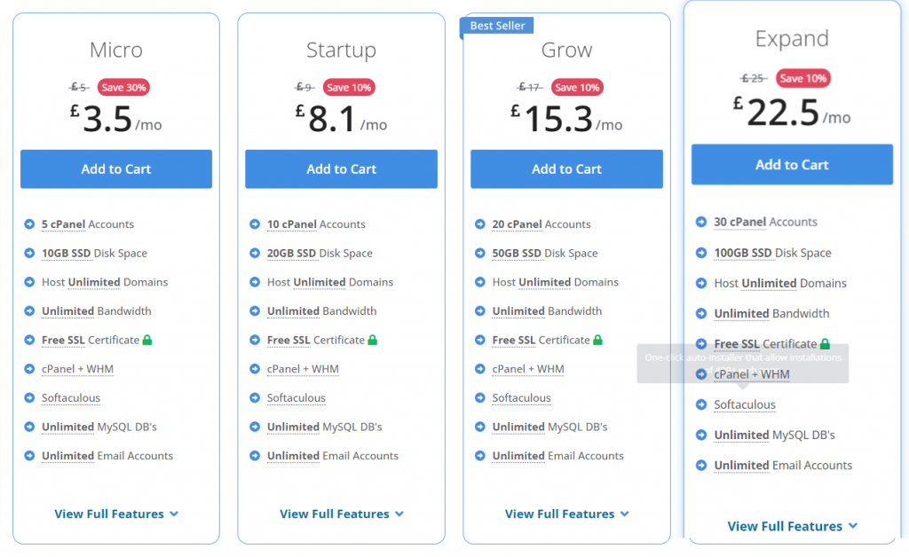 reseller hosting uk