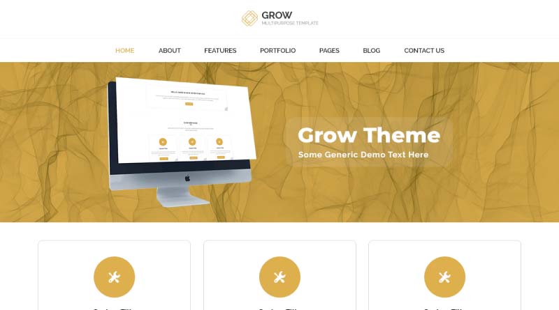 grow grid wordpress theme