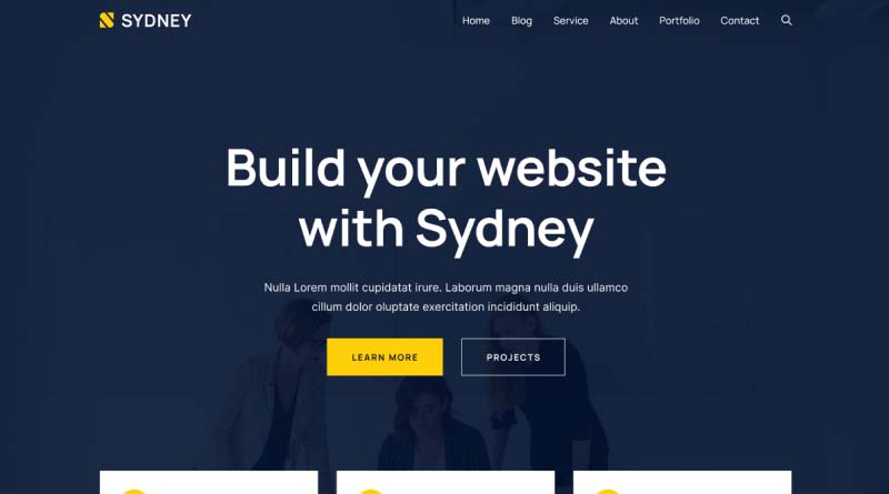 Sydney WordPress Theme