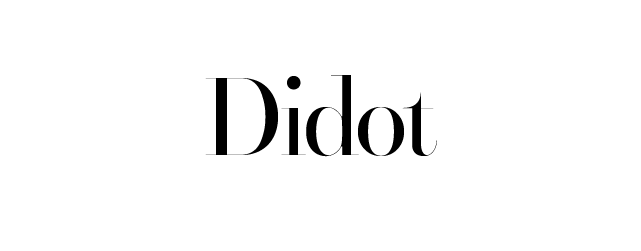 Didot HTML Font