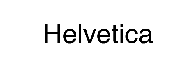 Helvetica HTML Font