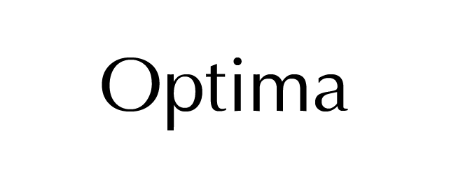 Optima HTML Font