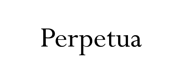 Perpetua HTML Font