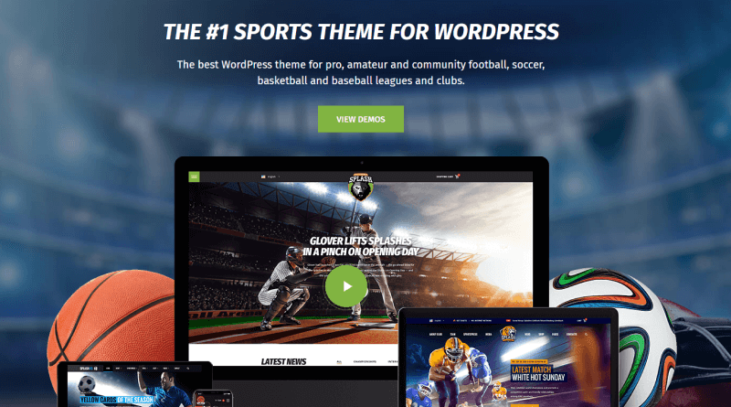 Basketball Jam: Sport-Theme For WordPress Websites