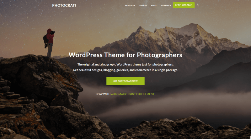 Photocrati WordPress Theme