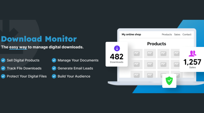 download monitor wordpress dashboard plugins