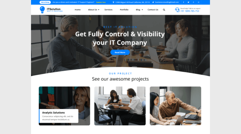 elemento it solutions wordpress web hosting themes