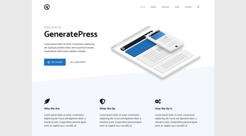 generate-press bbpress theme