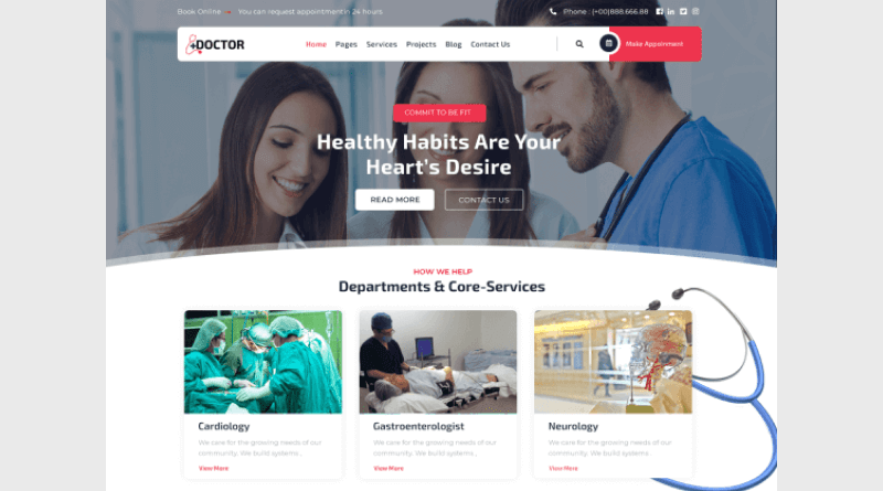 mega medical wordpress themes for doctors