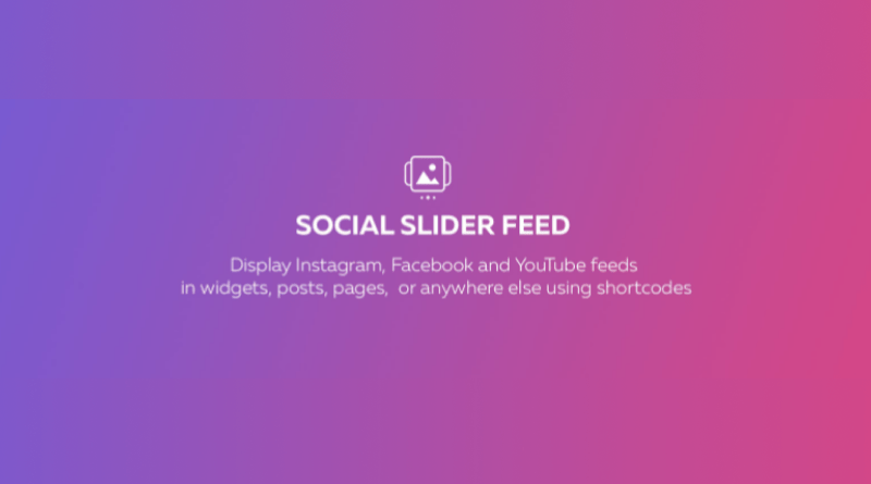 Instagram Slider Widget