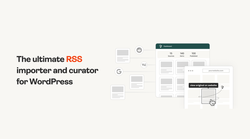 wp rss aggregator wordpress plugins