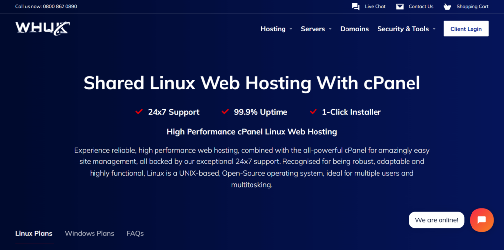 Webhosting UK