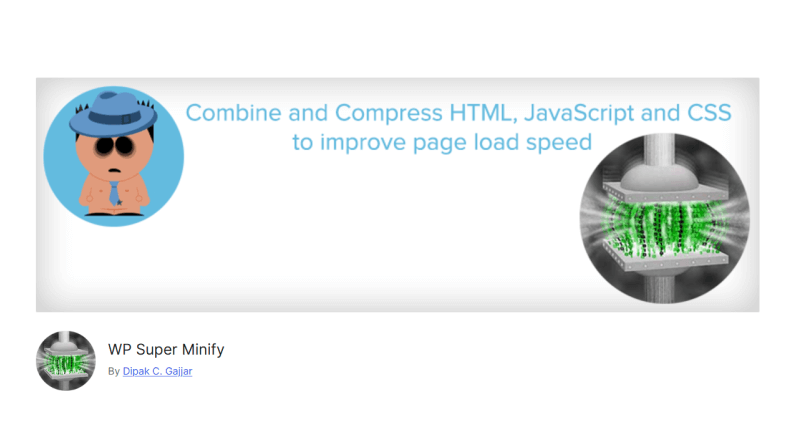 WP Super Minify website speed optimization plugins