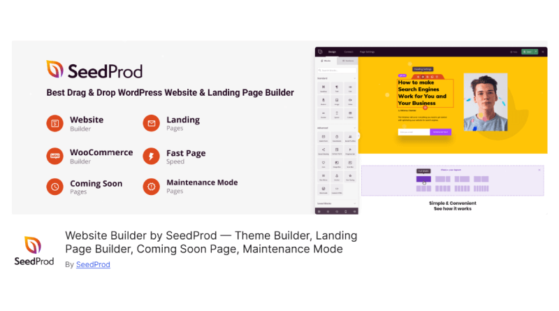 SeedProd Page Builder