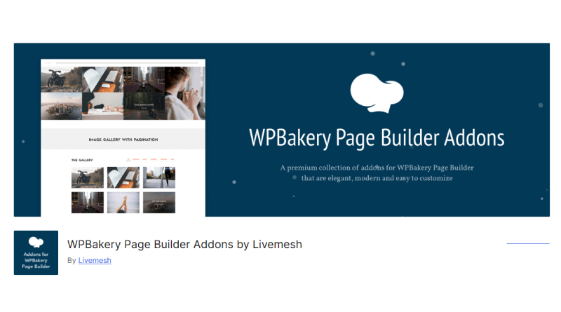 WPBakery WordPress Page Builder plugin