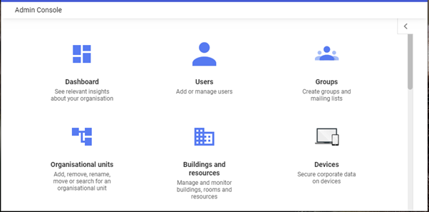 admin console access