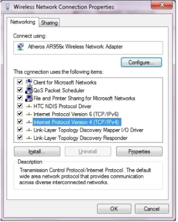 Internet Protocol Version 4 (TCP  IPv4)