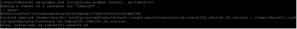 Install Tomcat Using Podman