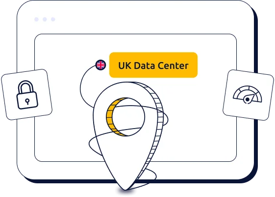 Static Web Hosting Server Location in the UK