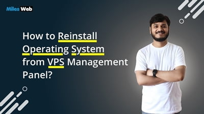 How to Reinstall Operating System from VPS Management Panel?